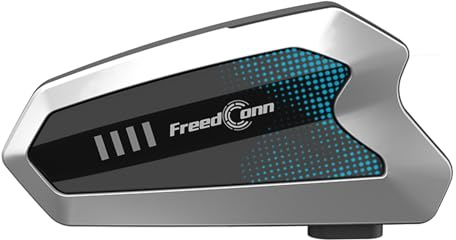 FreedConn Motorcycle Helmet Bluetooth Headset, Hero Motorcycle Communication Systems 2-6 Riders 1500M Motorbike Intercom Call Music Sharing IP67 Waterproof Bluetooth Gifts for Men Riders