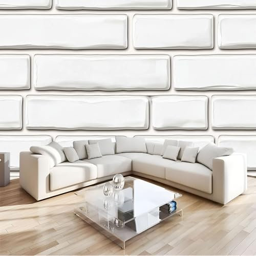 JEDTAKCT 300X210Cm Seidetapete Geometrische Steinetapete Elegance Tapete Im Abstrakte Steine Design Tapete Wandtapete Wohnzimmer Schlafzimmer Flur Strukturtapete