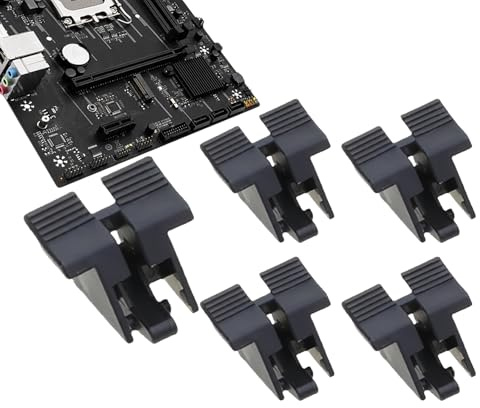 Grafikkortsplatsbas med fästklämma – hållbar GPU-port-ersättning, stabil PCI-Express-kortplatsbas för stationär dator moderkort | säker grafikkortshållare med fishtail