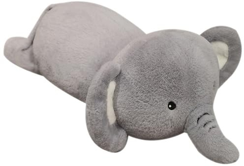 Xiyocadt Seitenschläferkissen Elefant für Kinder, Kuschelkissen, Kuscheltier XXL Plüschtier, Stofftier, Schmusekissen (120cm,A)