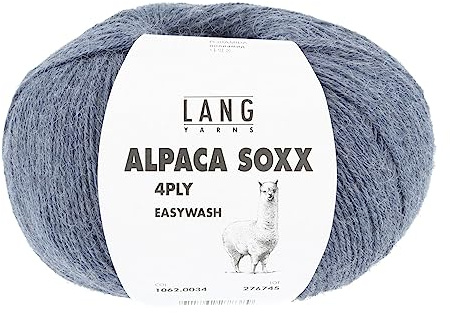 Lang Yarns ALPACA SOXX 4-Fach / 4-PLY 100g/390 m Fb. 34