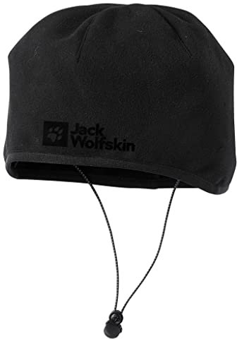 Jack Wolfskin Alpspitze Uni Mütze Light, Schwarz, 58