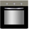 SIA FSO59SS Built-in Single Electric Fan Oven and Grill, Multi-function With Timer, A Energy Rating, Stainless Steel, 2 Years Parts & Labour Guarantee