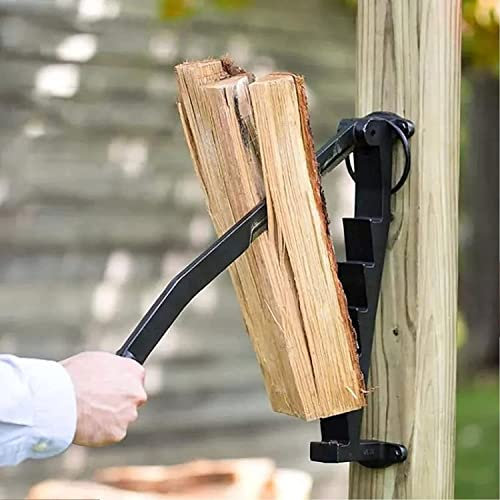 Spaccalegna Manuale, Spaccalegna a Parete, Spaccalegna Manuale, Spaccalegna, Cracker per Legna da ardere, per Campeggio Domestico all'aperto