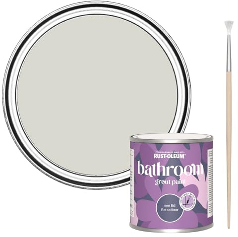 Rust-Oleum Mould-Resistant Brown Bathroom Grout Paint -Mocha 250ml