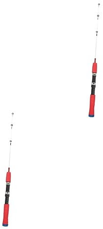 GAROZATION 2pezzi Canne Regolabili per Ghiaccio e Leggere e Facili Trasportare Accessori Outdoor