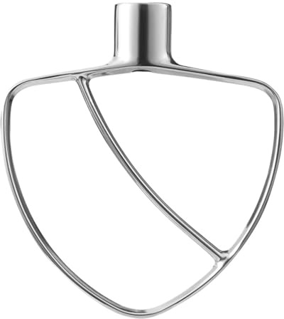 Frusta Piatta In Acciaio Inossidabile Da 5,5-6 QT, Compatibile Con KitchenAid, Mixer For Robot Da Cucina Con Sollevamento Ciotola KV25G0X, KP26M1X, Serie Pro 600