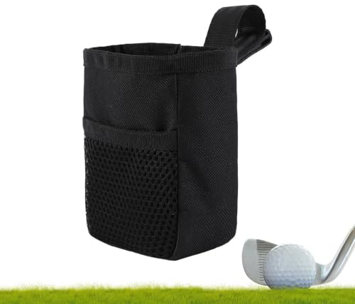 Genérico Saco Pelotas Golf Almacenaje Portátil Malla Transpirable Oxford