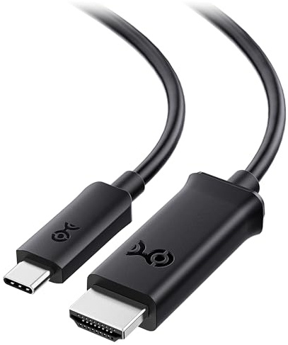 Cable Matters Cable USB-C a HDMI 4K@60Hz, 1 m, Negro | Conecta USB-C a HDMI para vídeo 4K@60Hz; compatible con puertos USB4 y Thunderbolt 3/4
