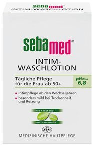 sebamed Intimwaschgel ph-Wert 6,8 Spar-Set 2x200ml. Tägliche Pflege für die Frau ab 50+ mit Panthenol und Hamamelis.