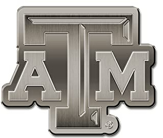 Rico Industries NCAA Texas A&M Aggies Standard Antique Auto Emblem