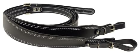 MS ACCORDION Jahrgang Akkordeon gurt leder Hochwertige 4,5cm Schulterriemen max bis 120 Bass