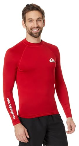 Quiksilver Herren Alltägliches UPF50 Langarm Rashguard-Hemd, L