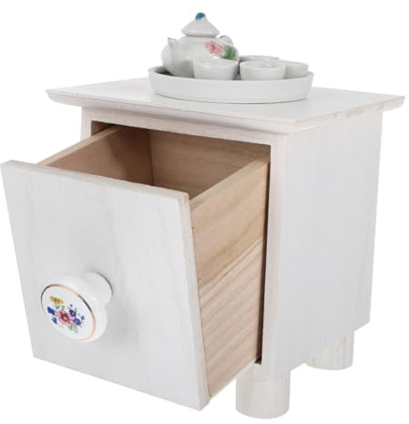Homoyoyo Wooden Newborn Photography Prop Cabinet for Baby Boy or Girl Made of Sturdy Wood with Chic Stylish Design and Clean Lines for Baby Photography and Room Decor