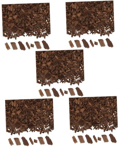 ABOOFAN 5 Paquetes Virutas De Roble Chips para Hacer Vino Chips De Elaboración De Vino Suministros De Elaboración De Cerveza Accesorio De Elaboración Casera Vinificación De Madera