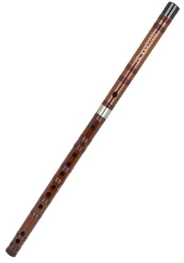 Bambusflöte Professionelle Bambusflötenbox C/D/E/F/G Bambusflöte Anfängerinstrument Flöte(C Key)