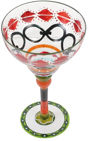 FUNNETOYU Copa de Vidrio Resistente al Desgaste Diseño Creativo y Apariencia Decorativa para Bares y Restaurantes, Adecuado para Cócteles y Fiestas