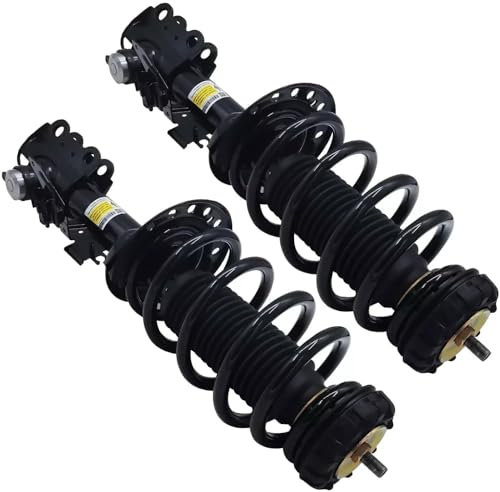 OGJFD Coppia Montanti Ammortizzatori Anteriori per Cadillac SRX 2010-2016 con Elettrico Pneumatica Puntone Molla Pneumatica