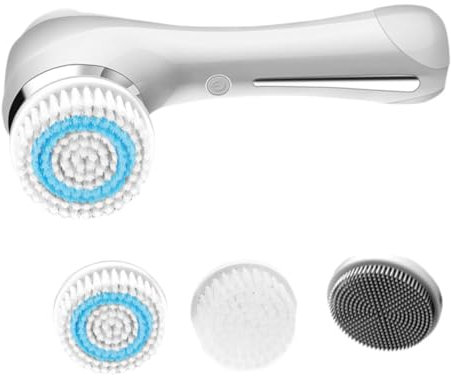 NIYANGLE Brosse Nettoyante Électrique Pour Le Visage Exfoliante Électrique Pour Le Visage Blanche