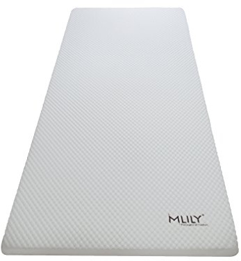Topper Matratze Kaltschaum Matratzenauflage, EBI - A2-80. 6 Bezug waschbar 200x80x6 cm weiß