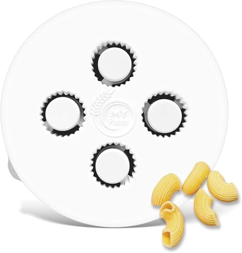 MY Pasta - Elbow Sugo - Accessori per pastamaker, per pasta fresca fatta a mano - Inserto per pasta compatibile con Philips Pastamaker Advance