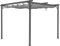 Hortan Gazebo Pergola 3 x 3 Metri Con Telo Impermeabile Richiudibile E Struttura Quadrata In Acciaio Inossidabile Ad Alta Densità, Per Arredo Giardino, Terrazzo e Attività Commerciale
