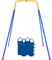 FUNLIO Supporto Pieghevole per Altalena per Bambini con 4 Sacchi di Sabbia, Supporto per Sedie a Hammock in Metallo per Interni/Esterni, Adatto per la Maggior Parte Delle Altalene/Amaca per Bambini