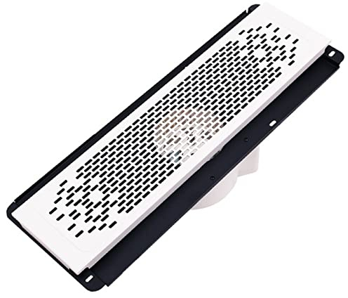 Exhaust Fan Ceiling Installation Ventilation Fan, Classic Grille Low Noise Ceiling Exhaust Fan, 150*600mm Bathroom Kitchen Exhaust Fan，40W Vent Fan ( Color : Gold , Size : 155*605mm opening installati