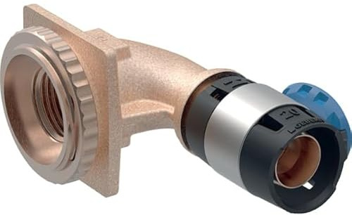 Geberit FlowFit Anschlusswinkel 90° für UP-SPK, 20 mm x 1/2