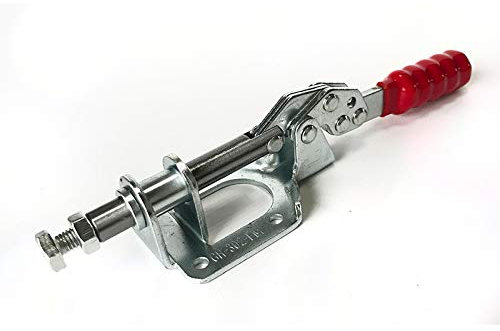 Push-Pull-Klemme, manuelle Schnellklemme mit Kunststoffabdeckungsgriff, Schnellspannwerkzeug zum Niederhalten von Blechen und Leiterplatten(GH-302-F:136KG)