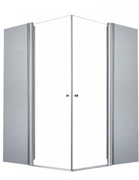 Glaszentrum Hagen - 70x70x195cm - Eck Duschkabine - Dusche - Sondergröße