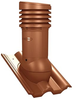 MIHIMO design Tile EVO Ventilation Chimney DN150 mm with Braas - Frankfurter Roof, Dachziegel Dachlüfter Lüfter, Roof Ducting, Benders - Mecklenburger, ProDach - Doppelrömer, Entlüfterkamin