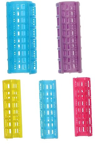 Angoily Haarstyling Roller 36 Stück Selbsthaftende Lockenwickler Plastik Mit Zähnen Verschiedene Größen Für Langes Und Kurzes Haar Selbstgemacht Locken Haarstyling Zubehör