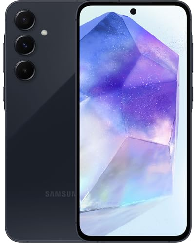Samsung SM-A556B, Galaxy A55 5G, Dual SIM, 8 Go 128 Go, Bleu Marine Fantastique, EU (Reconditionné)