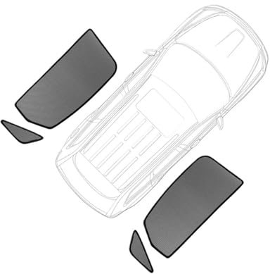 Autofenster-Visier Magnetischer Auto-Sonnenschutz Windschutzscheibe Vorhang Die Rückseite Fenster Für Hyundai Für Santa, Für Fe TM, Für SantaFe 2019 2020 2021 2022 2023 Autofensterblenden(Rear Triangu