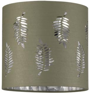Fern - Sage Green Cut Out 15.5cm Table Lamp Shade