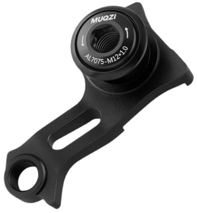 QSTDGVPW Bike Rear Derailleur Hanger with Bolt and Washer for Mountain Biking Accessories, Black, 1.5