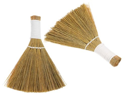 Garneck 2pezzi Spazzola Da Pulizia Portatile Per Scrivania Piccola Scopa Da Tavolo Testina Spessa Per Pulizia Di Ufficio e Cucina Delicata Su Tutte Le Superfici