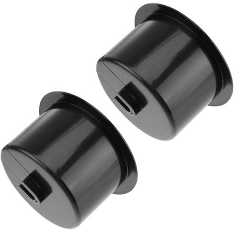 Garneck 2pièces Porte-gobelet Plastique Noir Lot pour Bateau Table de Jeu Canapé Voiture Fixation Amovible