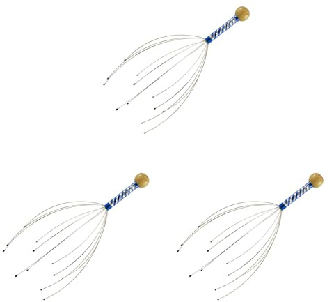 ISTOVO 3X Head Massage Spider Head Masseur for Relaxation Therapy and Stress Relief