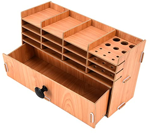 Plateau de peinture en strass, grilles multicouches en bois, organisateur de tri de perles, boîte de rangement en strass pour bricolage, artisanat, Nail Art, point de croix