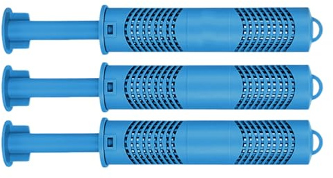 Generisch 3 cartucce di ioni minerali argentate per filtri termali termali | filtro acqua piscina | pulizia naturale, acqua, salute e relax