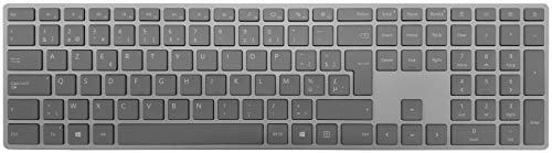 Microsoft 3YJ-00006 Clavier pour Tablette Gris Bluetooth Belge