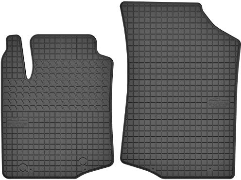 Gummimatten Vorne Gummi Fußmatten Satz für Citroen C1 II/Peugeot 108 / Toyota Aygo II (ab 2014) - 2-teilig - Passgenau