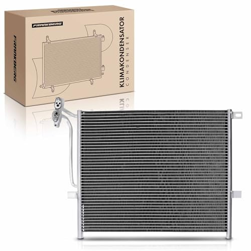 Frankberg Kondensator Klimaanlage 64538377614 | Kompatibel mit 3er E46, 3er Cabriolet E46, 3er Coupe E46, Z4 Coupe E86, Z4 R.o.a.d.s.t.e.r E85, 3er Touring E46