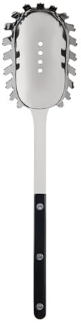 Sabre Paris | Cuillère à spaghetti 26 cm, collection Bistrot, couleur Noir. Couvert en Acier inoxydable et nylon. Parfaite pour servir facilement des pâtes longues comme les spaghettis.…