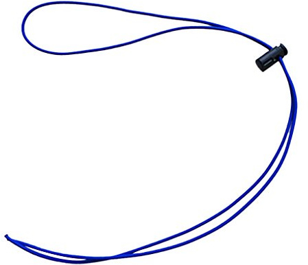 Paowsietiviity Reemplazo de goma elástico de la correa de la máscara de las gafas de natación/del buceo Rosy, azul, 114cm