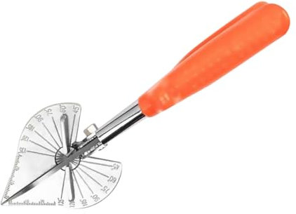 jojofuny Multifunktionale Verstellbarer aus Stahl Gehrungsschere U-förmige Pvc Schnittwinkel und Holz und Leisten im Holzbereich