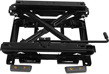 Höhenversteller für Autositze, 155 Mm Hubhöhe, Gleitschienendesign aus Stahllegierung, Universelle, Einfach zu Installierende Sitzhebebasis für Autos