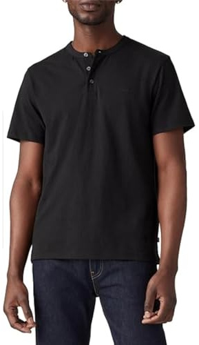 Levi's Levis A8602-0001 - Tops para Hombre, Negro Mineral., L